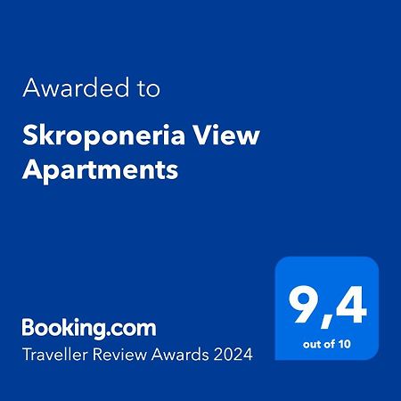 Skroponeria View Apartments Eksteriør bilde
